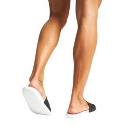 Klapki na basen dla dorosłych Arena Marco X Grip Hook. Czarne klapki Arena, bez wzorów, sportowe, bez obcasa, bez zapięcia. Za 119.99 zł.