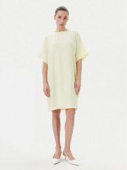 Bruuns Bazaar Sukienka codzienna Gigi BBW3477N Żółty Loose Fit. Żółte sukienki Bruuns Bazaar, na co dzień, bez wzorów, z wiskozy, bez kołnierzyka, bez ramiączek, proste. Za 259.99 zł.
