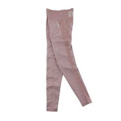 Second life - Legginsy damskie do biegania Gymshark - Jak nowy. Czerwone legginsy Gymshark, bez wzorów, z materiału, sportowe. Za 106.46 zł.