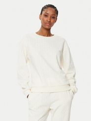 Armani Exchange Bluza 8NYMLG YJE5Z 1130 Beżowy Regular Fit. Brązowe bluzy Armani Exchange, xs, bez wzorów, z bawełny, bez kaptura. Za 269.99 zł.