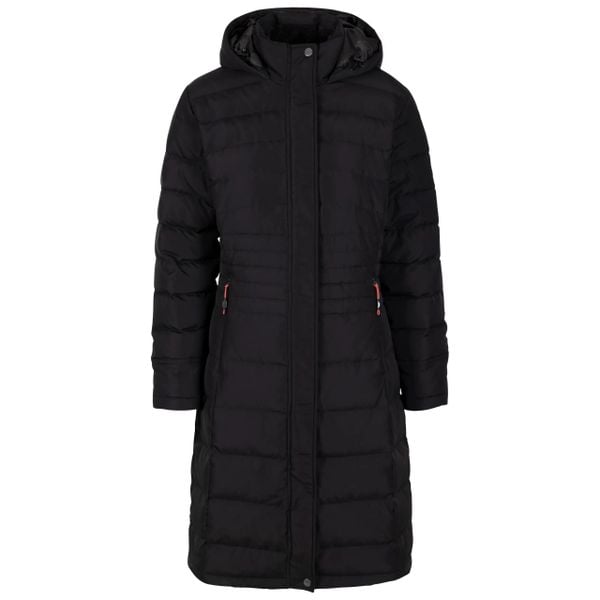 Parka dla kobiet Trespass Bitsy. Czarne płaszcze Trespass, na zimę, xl, bez wzorów, z polaru, eleganckie, bez kaptura. Za 575.55 zł.
