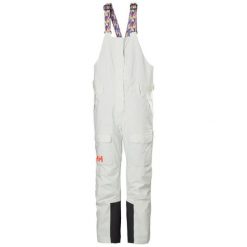 Damskie spodnie narciarskie cargo na szelkach Helly Hansen Switch. Zielone spodnie narciarskie Helly Hansen, bez wzorów, narciarskie. Za 1,065.00 zł.