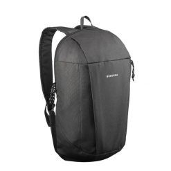 Plecak turystyczny Quechua Arpenaz NH50 10 litrów. Czarne plecaki QUECHUA, bez wzorów, bez dodatków. Za 19.99 zł.