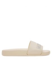 LOVE MOSCHINO Klapki JA28122G1MI13110 Écru. Klapki Love Moschino, bez wzorów, z tworzywa sztucznego, bez obcasa, bez zapięcia. Za 649.99 zł.