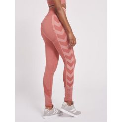 Damskie wysokie legginsy Hummel MT Energy. Fioletowe legginsy Hummel, bez wzorów, z dzianiny, eleganckie. Za 191.00 zł.