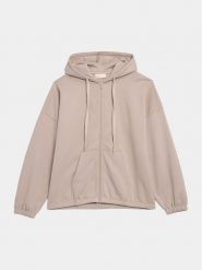 Outhorn Bluza OTHAW23TSWSF0737 Różowy Regular Fit. Czerwone bluzy bez kaptura Outhorn, s, bez wzorów, z bawełny, bez kaptura. Za 99.99 zł.