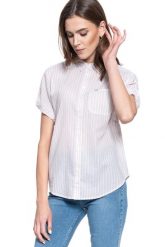 DAMSKA KOSZULA MATERIAŁOWA WRANGLER SUMMER SHIRT LAVENDAR HAZE W5R71YP14 112130319. Koszule Wrangler, s, bez wzorów, z materiału, bez kołnierzyka, bez ramiączek. Za 129.99 zł.