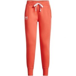 Spodnie Do Biegania Rival Fleece Dla Kobiet. Brązowe spodnie dresowe Under Armour, bez wzorów, długie. Za 302.99 zł.