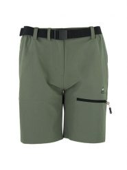Peak Mountain Szorty funkcyjne "Ajasi" w kolorze khaki rozmiar: L. Brązowe szorty sportowe Peak Mountain, bez wzorów, z materiału, outdoorowe. Za 105.38 zł.