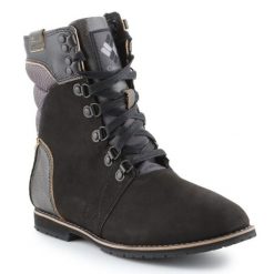 Buty Columbia Twentythird Ave Wp Mid W BL2769-010 czarne. Czarne botki bez wzorów, z gumy, bez obcasa, bez zapięcia. Za 544.84 zł.