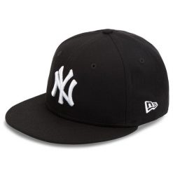 Czapka z daszkiem New Era. Czarne czapki z daszkiem New Era, bez wzorów. Za 119.99 zł.