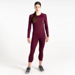 Damskie legginsy 3/4 Dare 2B In The Zone. Czerwone legginsy Dare 2b, bez wzorów, z elastanu. Za 135.00 zł.