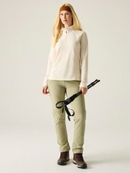 Regatta Spodnie funkcyjne Zipp-Off "Travel Light II" w kolorze khaki rozmiar: 42. Brązowe spodnie dresowe Regatta, bez wzorów, z materiału. Za 171.68 zł.