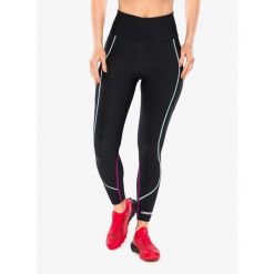 Legginsy do biegania damskie Crazy Leggings Cute. Czarne legginsy Crazy, bez wzorów, sportowe. Za 597.99 zł.
