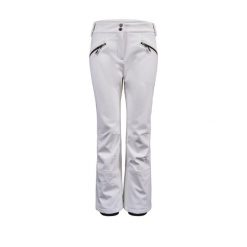 Damskie spodnie narciarskie softshell Killtec Thônes. Białe spodnie narciarskie Killtec, bez wzorów, z softshellu, narciarskie. Za 425.50 zł.