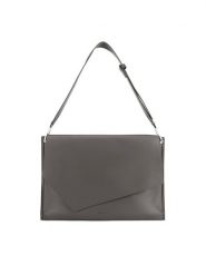 Gino Rossi Torebka CS6336 Szary. Szare torebki klasyczne Gino Rossi, bez wzorów, z materiału, bez dodatków. Za 229.99 zł.