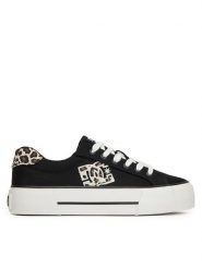 DC Tenisówki SS25-3C068 Czarny. Czarne trampki DC, bez wzorów, z materiału, bez zapięcia. Za 219.99 zł.