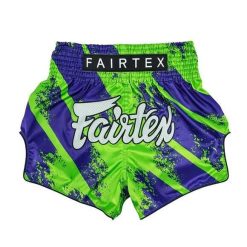 Spodenki Muay Thai Fairtex BS1928 Niebieskie/Zielone S. Zielone szorty FAIRTEX, bez wzorów, sportowe. Za 279.00 zł.