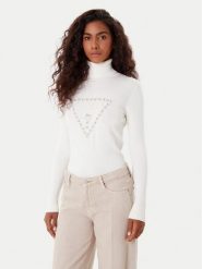 Guess Golf W5BR39 Z2NQ2 Biały Regular Fit. Białe swetry Guess, l, z aplikacjami, z wiskozy, bez ramiączek. Za 241.50 zł.