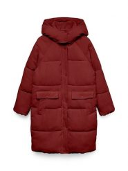 Vero Moda Płaszcz pikowany w kolorze bordowym rozmiar: XS. Czerwone płaszcze Vero Moda, xs, bez wzorów, bez kaptura. Za 232.78 zł.