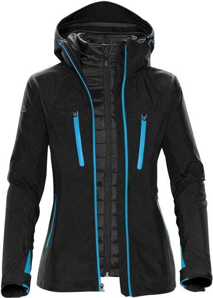 Damska kurtka 3 w 1 Stormtech. Czarne kurtki STORMTECH, l, bez wzorów, z materiału, z kapturem. Za 1,255.00 zł.