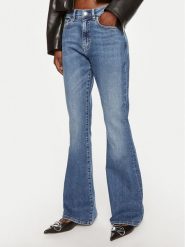 Hugo Jeansy Geflare 50522461 Niebieski Flare Fit. Niebieskie jeansy Hugo, bez wzorów, z bawełny. Za 429.99 zł.