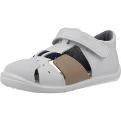 Sandały TITANITOS L500 CRISTIAN Biały. Białe sandały TITANITOS, bez wzorów, ze skóry, sportowe, bez obcasa, bez zapięcia. Za 186.99 zł.