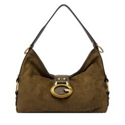 Torebka Guess. Zielone torebki klasyczne Guess, z aplikacjami, klasyczne, bez dodatków. Za 674.99 zł.
