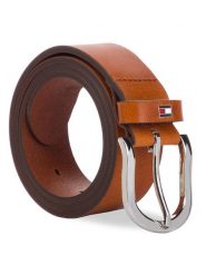 Tommy Hilfiger Pasek Damski New Danny Belt WW0WW11590 Brązowy. Brązowe paski Tommy Hilfiger, bez wzorów, ze skóry. Za 219.99 zł.