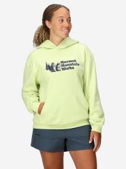 Marmot Bluza w kolorze limonkowym rozmiar: L. Zielone bluzy Marmot, l, bez wzorów, z poliamidu, bez ramiączek, z kapturem. Za 179.45 zł.