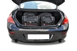 Torby Do Bagażnika Bmw 6 Coupe 2011-2018 4Szt Kjust. Czarne torby podróżne KJUST, bez wzorów, z kauczuku. Za 1,239.00 zł.
