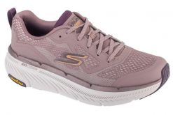 Buty do biegania damskie, Max Cushioning Premier 2.0 - Hillsborough. Czerwone buty treningowe Skechers, bez wzorów, z materiału, przed kostkę, bez zapięcia, do biegania. Za 379.99 zł.