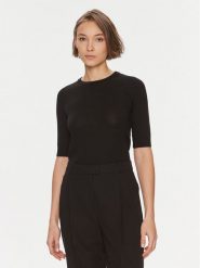 DAY BIRGER ÉT MIKKELSEN Sweter Carolina 100052 Czarny Regular Fit. Czarne swetry DAY Birger et Mikkelsen, l, bez wzorów, z wełny, bez ramiączek. Za 319.99 zł.
