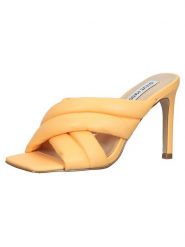 Steve Madden Klapki w kolorze pomarańczowym rozmiar: 37. Pomarańczowe klapki Steve Madden, bez wzorów, klasyczne, z otwartym noskiem, bez obcasa, na szpilce, bez zapięcia. Za 154.43 zł.