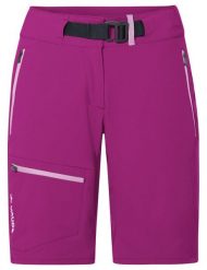 Spodenki damskie Badile II. Czerwone szorty sportowe Vaude, bez wzorów, z materiału, narciarskie. Za 429.00 zł.