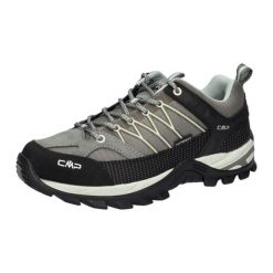 Buty trekkingowe damskie CMP RIGEL LOW skóra wodoodporne. Zielone buty trekkingowe CMP, bez wzorów, ze skóry, bez zapięcia, trekkingowe. Za 349.99 zł.