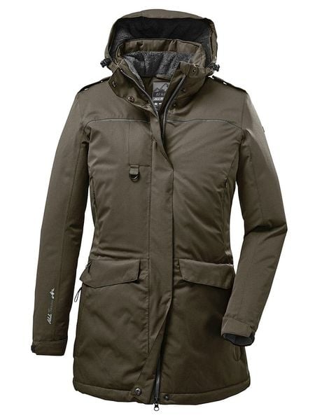 Killtec Parka funkcyjna "Ostfold" w kolorze khaki rozmiar: 48. Brązowe płaszcze Killtec, m, bez wzorów, bez kaptura. Za 314.75 zł.