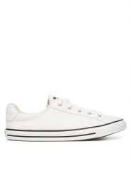 Converse Trampki Chuck Taylor All Star Dainty Lucy A12951C Biały. Białe trampki Converse, bez wzorów, z materiału, retro, bez zapięcia. Za 259.99 zł.
