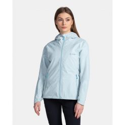 Damska kurtka outdoorowa Kilpi SONNA-W. Szare kurtki przejściowe sportowe Kilpi, s, bez wzorów, z softshellu, bez kaptura, trekkingowe. Za 289.86 zł.
