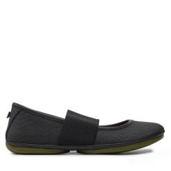 Baleriny Camper. Czarne baleriny Camper, bez wzorów, bez obcasa, bez zapięcia. Za 409.99 zł.