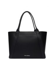 KARL LAGERFELD Torebka B1W30066 Czarny. Czarne torebki klasyczne KARL LAGERFELD, bez wzorów, ze skóry, bez dodatków. Za 999.99 zł.