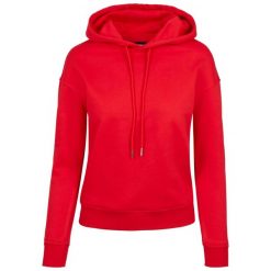 Bluza Damska Z Kapturem. Czerwone bluzy Urban Classics, xl, bez wzorów, bez ramiączek, z kapturem. Za 137.99 zł.