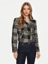 Guess Płaszcz przejściowy W5RL29 WGWG0 Czarny Regular Fit. Czarne płaszcze Guess, m, z aplikacjami, z syntetyku, bez kaptura. Za 449.99 zł.