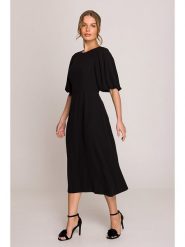 Stylove Sukienka w kolorze czarnym rozmiar: S. Czarne sukienki Stylove, s, bez wzorów, bez kołnierzyka, bez ramiączek, maxi. Za 324.45 zł.