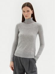 Motivi Golf M5946000944N Szary Slim Fit. Szare swetry Motivi, m, bez wzorów, z kaszmiru, bez ramiączek. Za 249.99 zł.