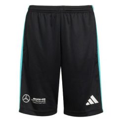 Szorty Mercedes - Amg Petronas Formula One Team Dna. Białe szorty adidas, bez wzorów, z materiału, młodzieżowe. Za 179.00 zł.