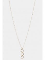 OR ÉCLAT Złoty naszyjnik "Sylvia" z zawieszką - dł. 42 cm rozmiar: onesize. Żółte naszyjniki Or Éclat, z materiału, złote. Za 869.99 zł.