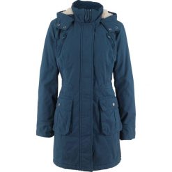 Parka bawełniana ocieplana bonprix ciemnoniebieski. Płaszcze marki House. Za 199.99 zł.