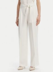 BOSS Spodnie materiałowe Tapiana 50479405 Écru Relaxed Fit. Spodnie materiałowe Boss, bez wzorów, z materiału. Za 609.99 zł.