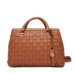Torebka Guess. Brązowe torebki klasyczne Guess, z aplikacjami, bez dodatków. Za 799.99 zł.
